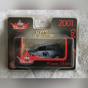 2001 White Rose Collectibles 1:58-scale diecast model of a Penn State PT Cruiser